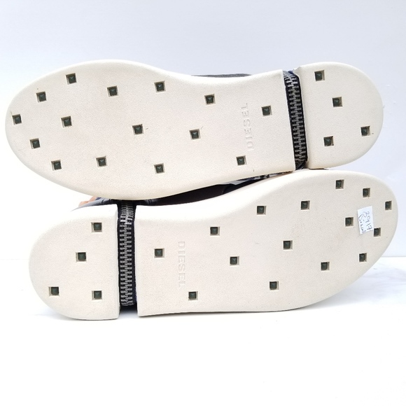 Diesel Zip-round S-Nentish Strap Leather Sneakers - Picture 7 of 8